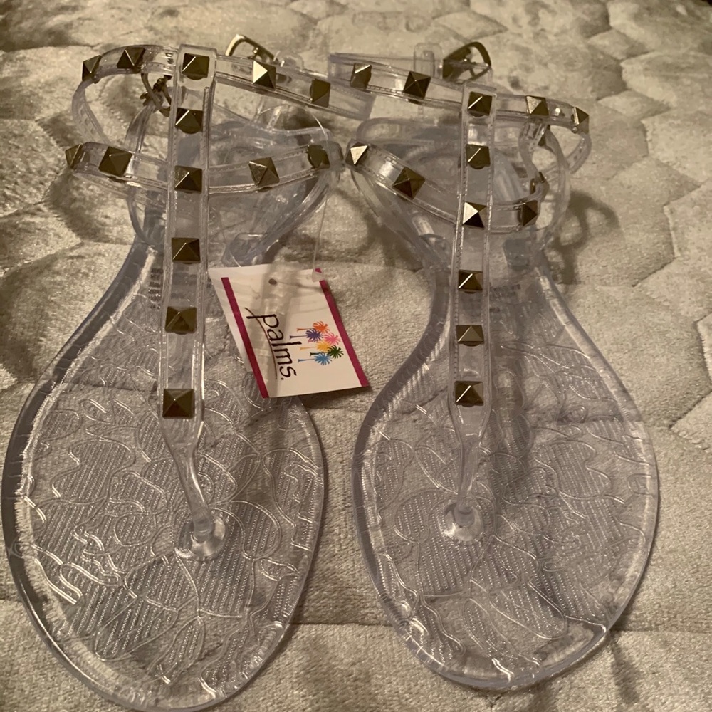 🌹Brand New Clear Jelly Sandals